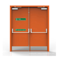 High Quality Service Powder Painting Shutter Fd30 Fire Exit Door